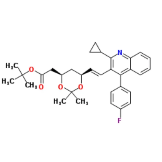CAS No. 147489-06-3 (4R,6S) Dioxane Acetic Acid Tert-Butyl Ester >99% Purity Solid 25kg Drum