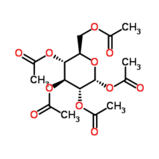 α-D(+)Glucose Pentaacetate 99% Purity CAS 604-68-2 for Chemical Industry Applications