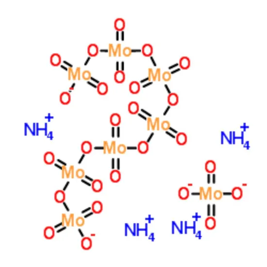Ammonium Octamolybdate 99% Purity CAS 12411-64-2 for Chemical Production 25kg Pack