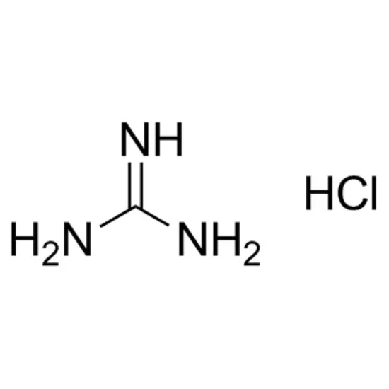 Guanidine Hydrochloride 99% Purity CAS 50-01-1 for Industrial Chemical Applications Solid Form 25kg Pack