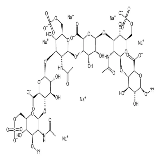 Chondroitin Sulfate Sodium Salt 99% Purity CAS 9082-07-9 for Chemical Applications