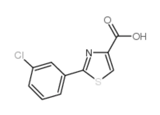 2-(3-Chlorophenyl)-1,3-Thiazole-4-Carboxylic Acid 99% Purity for Chemical Synthesis CAS 845885-82-7