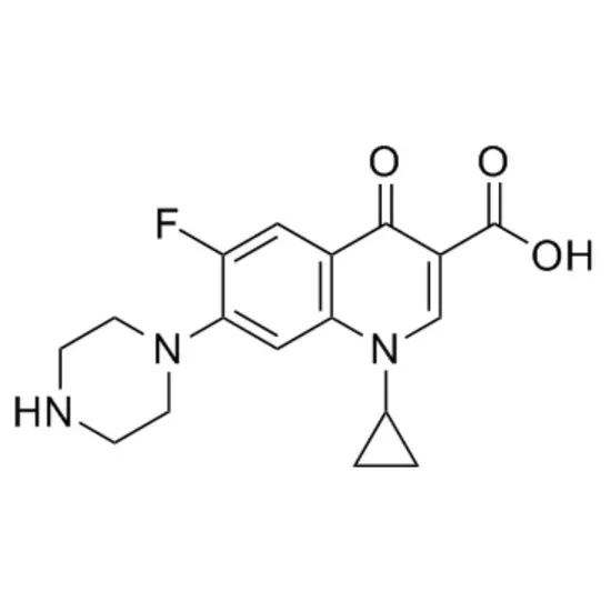 Ciprofloxacin 99% Purity Solid Pharmaceutical Chemical CAS 85721-33-1 for Medical Use
