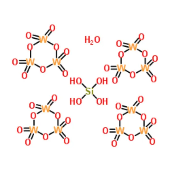 Silicotungstic Acid Hydrate 99% Purity CAS 12027-43-9 for Chemical Manufacturing 25kg Pack