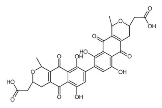 Actinorhodin 99% Purity CAS 1397-77-9 Solid Pharmaceutical Chemical for Industrial Use
