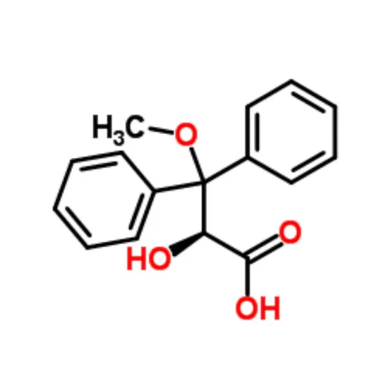 2-Hydroxy-3-Methoxy-3,3-Diphenylpropanoic Acid 99% Purity for Pharmaceutical Synthesis CAS 178306-52-0