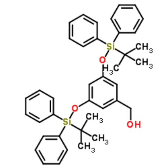 3,5-Bis(tert-butyldiphenylsilyloxy) Benzyl Alcohol 99% Purity for Pharmaceutical Synthesis CAS 182250-70-0