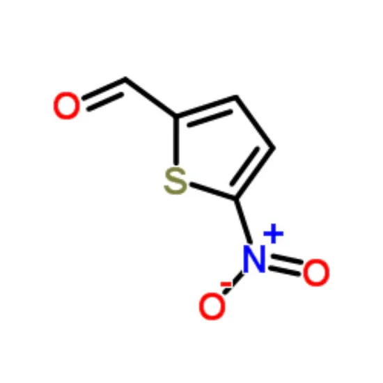 5-Nitrothiophen-2-Carbaldehyde CAS 4521-33-9 99% Purity for Chemical Synthesis 25kg Pack