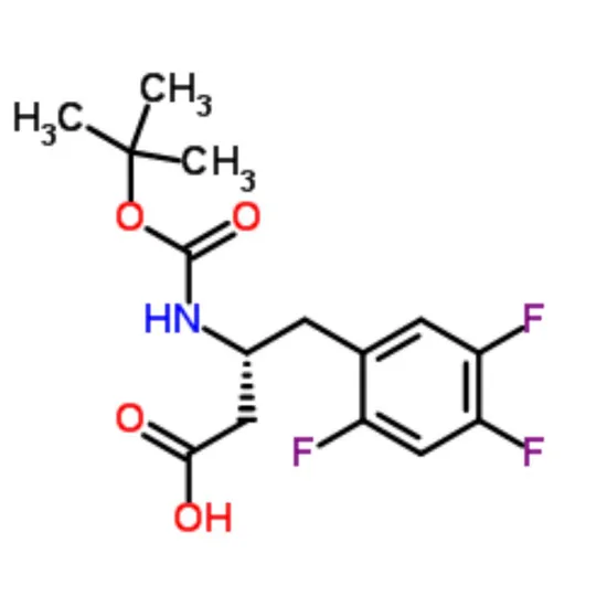 Boc-(R)-3-Amino-4-(2,4,5-Trifluoro-Phenyl)-Butyric Acid 99% Purity for Chemical Synthesis CAS 486460-00-8