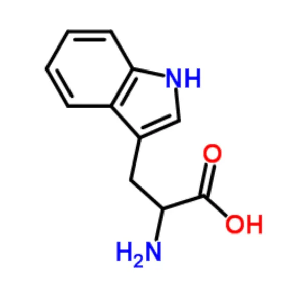 Dl-Tryptophan CAS 54-12-6 99% Purity for Chemical Production, 25kg Packaging