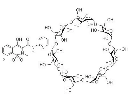 Piroxicam-Beta-Cyclodextrin 99% Purity CAS 96684-39-8 Solid Pharmaceutical Chemical for Industrial Use