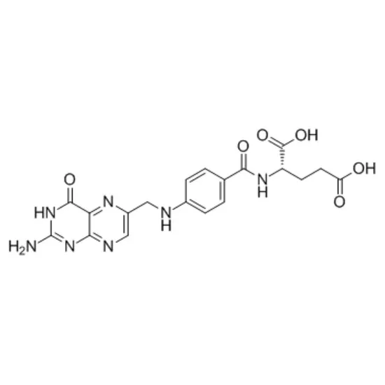 High-Purity Folic Acid Reference Material 99% Pure for Chemical Applications CAS 59-30-3