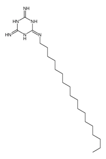 2-N-Octadecyl-1,3,5-Triazine-2,4,6-Triamine 99% Purity Solid CAS 21840-04-0 for Industrial Chemical Applications