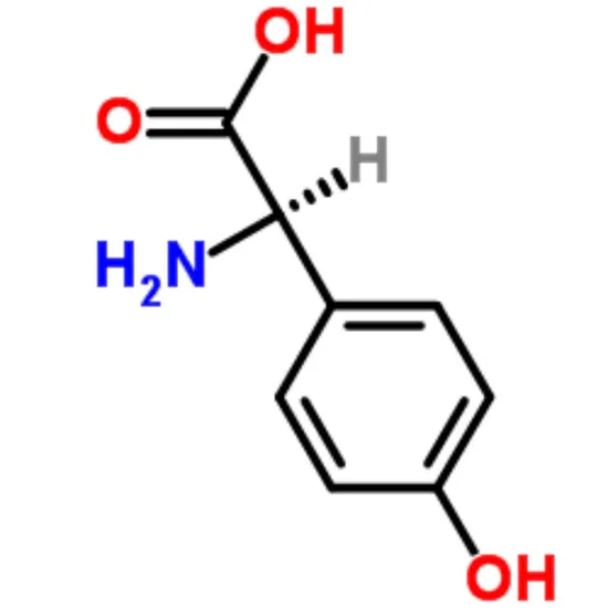 α-4-Hydroxyphenyl Glycine 99% Pure ISO Certified for Chemical Synthesis (CAS 22818-40-2)