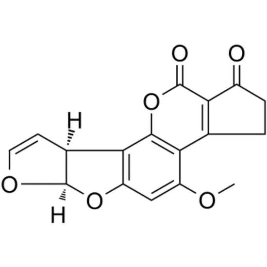 Aflatoxin B1 99% Purity ISO Certified Reference Material CAS 1162-65-8 for Chemical Analysis