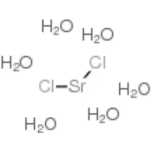 Strontium Chloride Hexahydrate 99% Purity CAS 10025-70-4 ISO Certified Reference Material for Industrial Chemical Applications