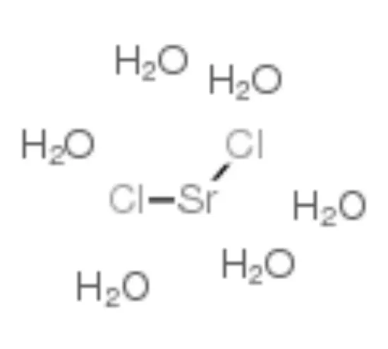 Strontium Chloride Hexahydrate 99% Purity CAS 10025-70-4 ISO Certified Reference Material for Industrial Chemical Applications