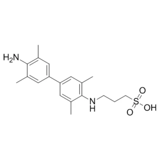 ISO Certified N-(3-Sulfopropyl)-Tetramethylbenzidine Sodium Salt 99% Purity CAS 102062-36-2 for Chemical Analysis