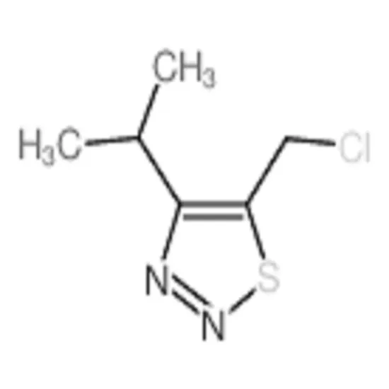 5-(Chloromethyl)-4-Isopropyl-1,2,3-Thiadiazole 99% Purity Solid CAS 1060817-54-0 for Industrial Chemical Manufacturing