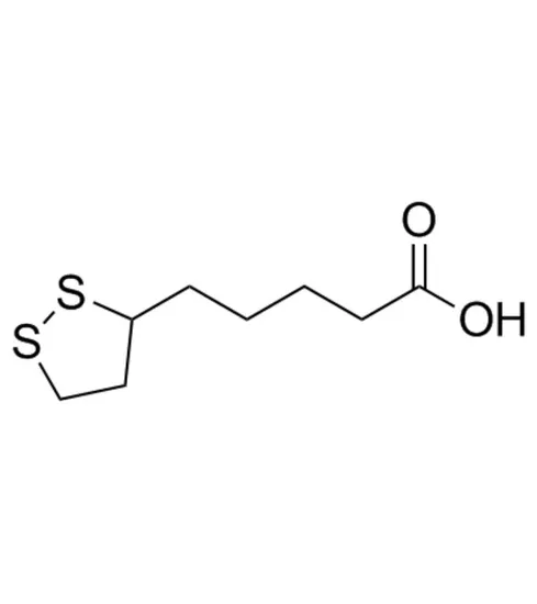 α-Lipoic Acid CAS 1077-28-7 99% Purity Solid for Chemical Manufacturing 25kg Packing