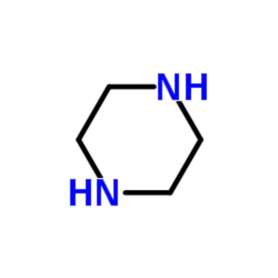 Piperazine CAS 110-85-0 99% Purity Solid ISO Certified Reference Material for Chemical Production
