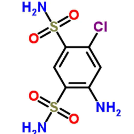 4-Amino-6-Chlorobenzene-1,3-Disulfonamide CAS 121-30-2 99% Purity Pharmaceutical Intermediate