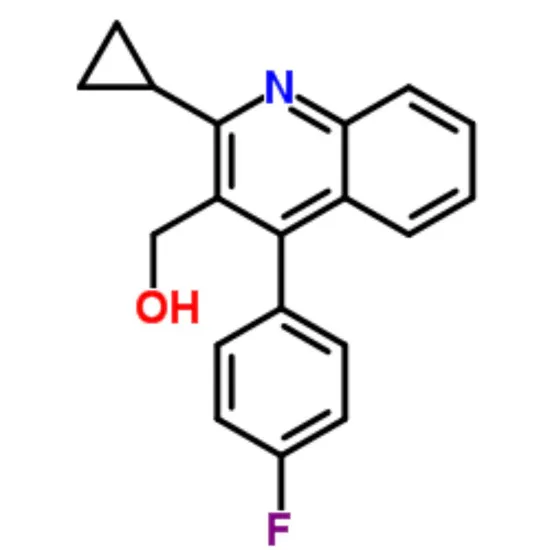 2-Cyclopropyl-4-(4-fluorophenyl)-Quinolyl-3-Methanol 99% Purity Medical Intermediate CAS 121660-11-5