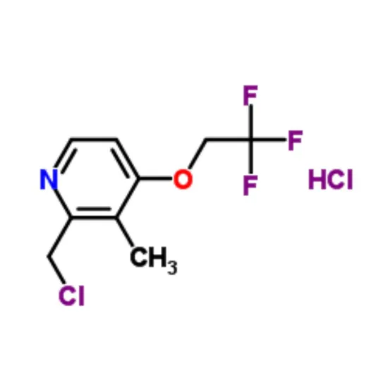 2-Chloromethyl-3-Methyl-4-(2,2,2-trifluoroethoxy) Pyridine Hydrochloride 99% Purity Solid CAS 127337-60-4 for Chemical Production