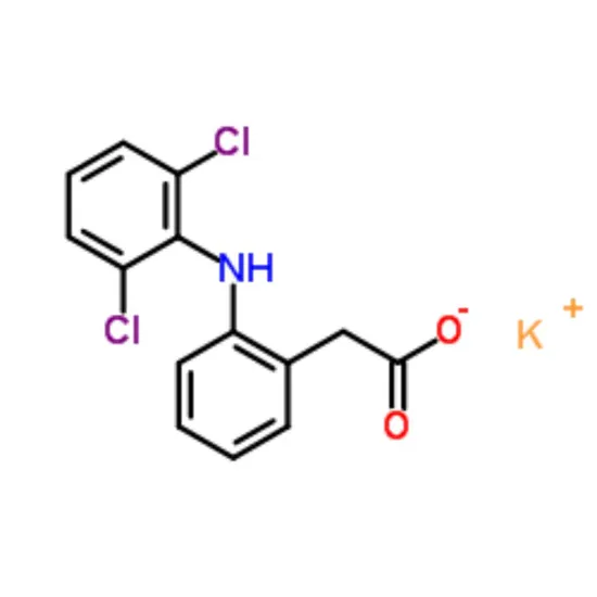Diclofenac Potassium CAS 15307-81-0 99% Purity Solid for Industrial Chemical Applications