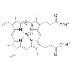 Hemin CAS 16009-13-5 ISO Certified Reference Material 99% Purity Solid 25kg Packing