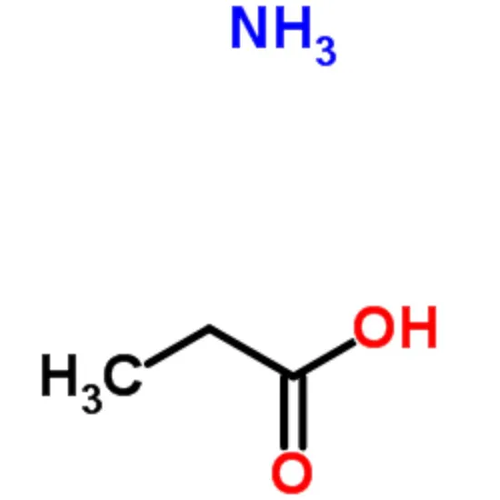 Propanoic Acid Ammoniate (1:1) CAS 17496-08-1 99% Purity Solid for Industrial Chemical Applications