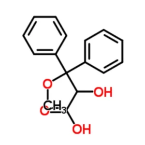 2-Hydroxy-3-Methoxy-3,3-Diphenylpropanoic Acid 99% Purity Solid CAS 178306-51-9 for Chemical Production