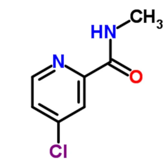 N-Methyl-4-Chloropyridine-2-Carboxamide 99% Purity Solid, 25kg Drum for Chemical Production