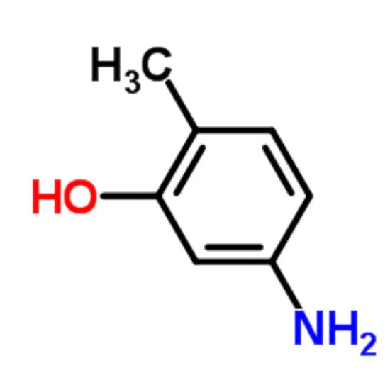 5-Amino-2-Methylphenol CAS 2835-95-2 99% Purity Solid for Industrial Chemical Applications