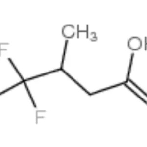 3-Trifluoromethylbutyric Acid 99% Purity CAS 348-75-4 ISO Certified Reference Material for Chemical Applications