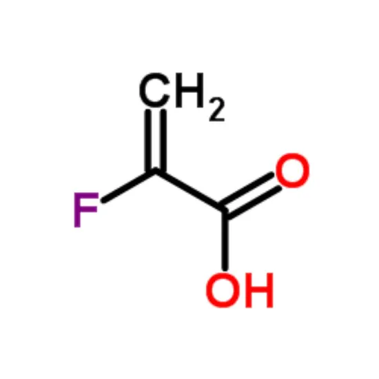 2-Fluoroacrylic Acid 99% Purity CAS 430-99-9 ISO Certified for Chemical Synthesis 25kg Packaging