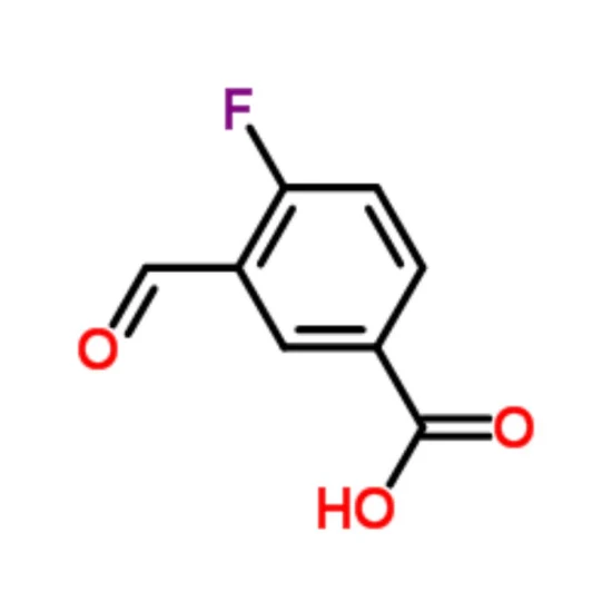 4-Fluoro-3-Formylbenzoic Acid 99% Purity CAS 845885-90-7 for Industrial Chemical Synthesis