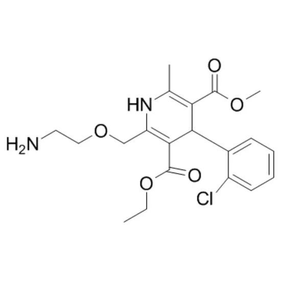 Amlodipine 99% Purity ISO Certified Reference Material CAS 88150-42-9 for Chemical Production