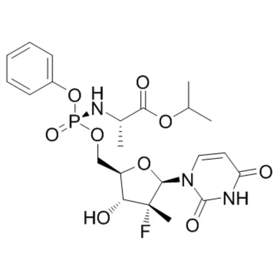 Sofosbuvir 99% Purity CAS 1190307-88-0 ISO Certified Reference Material for Chemical Industry