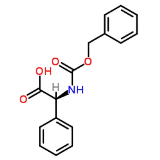 N-Cbz-L-Phenylglycine 99% Pure ISO Certified for Chemical Synthesis Applications