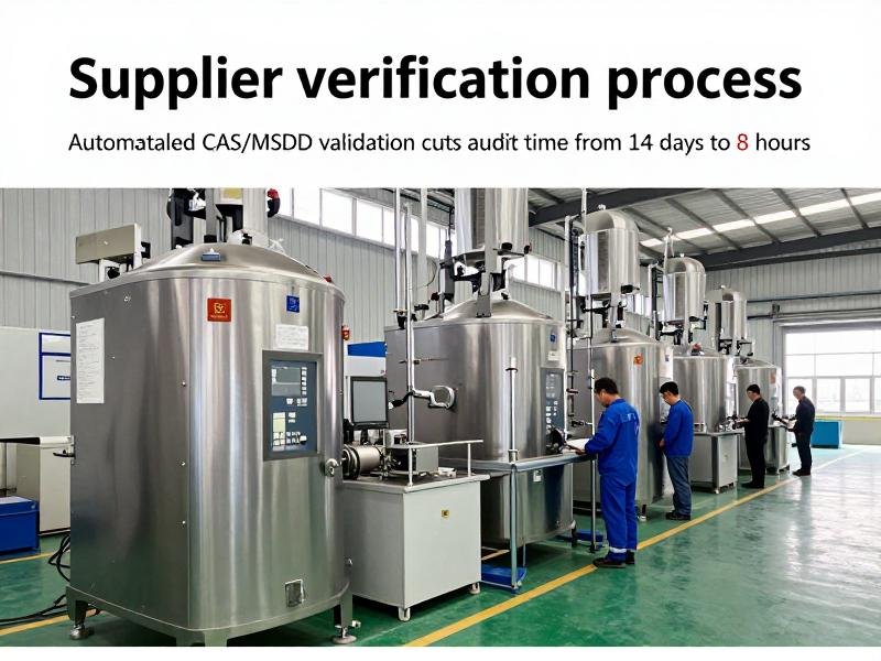 Supplier verification process
