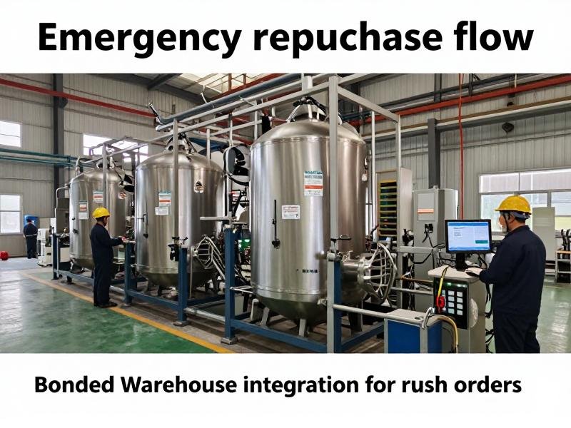 Emergency repurchase flow