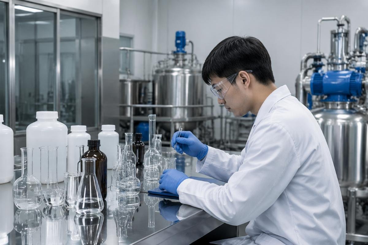 Regulatory compliance framework for chemical sourcing