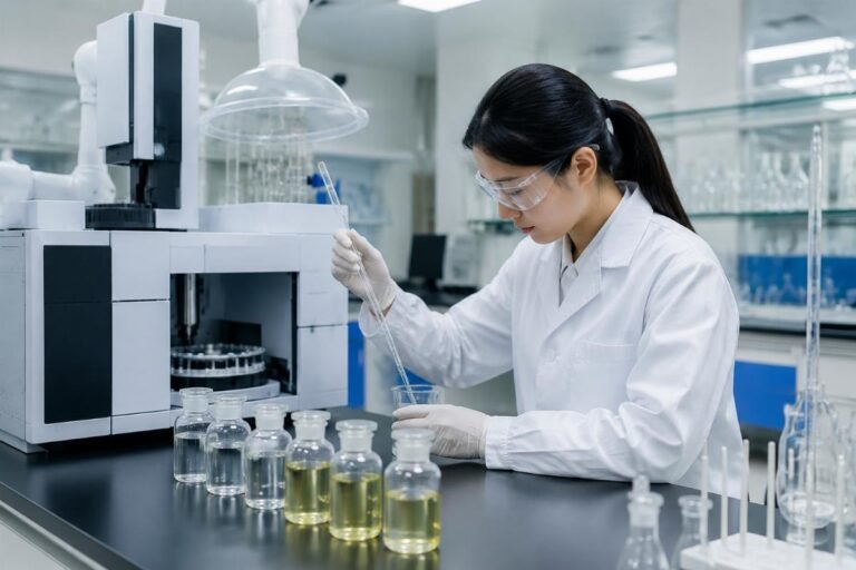 COA verification process showing critical checkpoints for chemical additive quality assurance