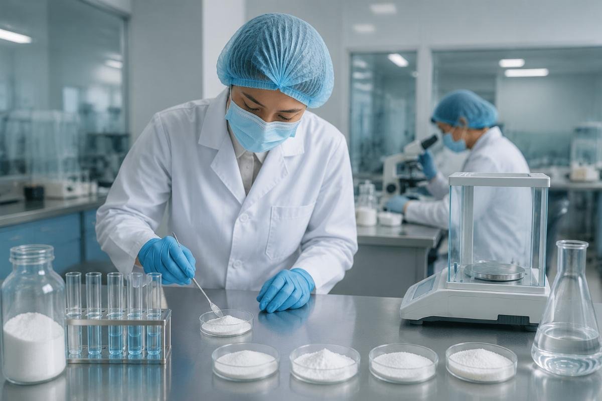 Critical COA validation points for food additives COA verification process showing key checkpoints