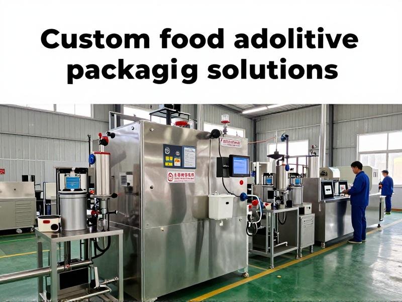 Custom food additive packaging solutions