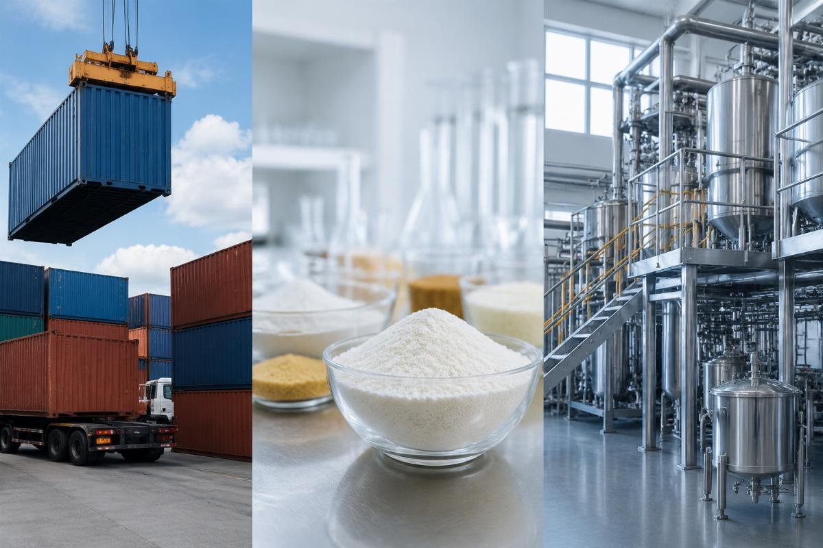 Food additive customs clearance comparison