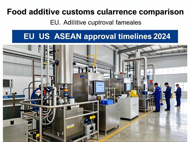 Food additive customs clearance comparison