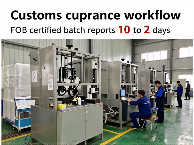 Customs clearance workflow