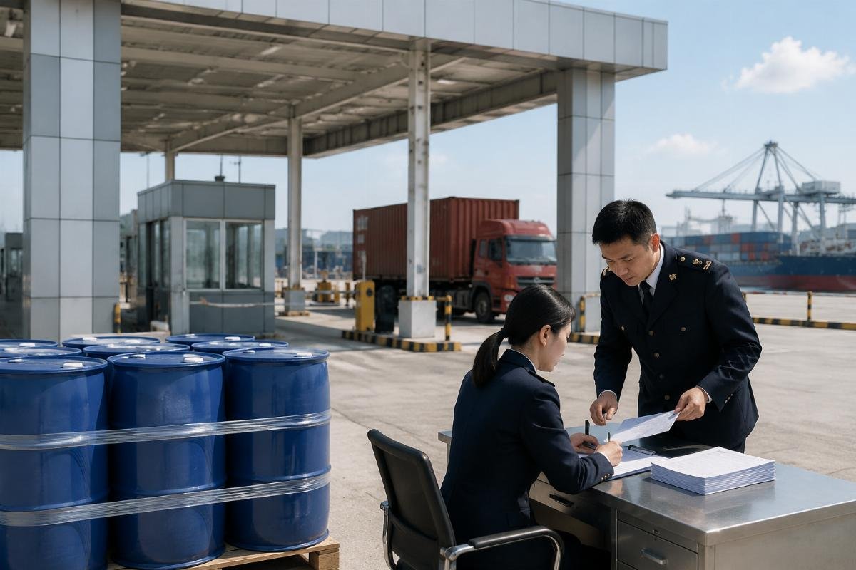 Customs clearance workflow